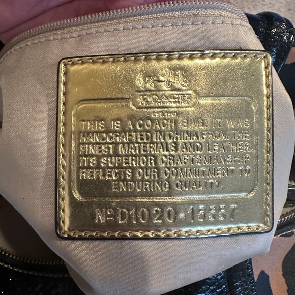 Coach leopard satchel - Picture 2 of 7